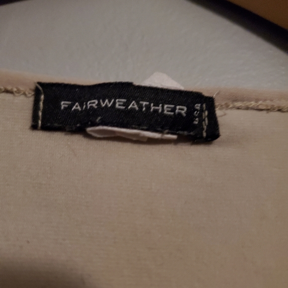 Fairweather Beige/Cream Shirt - Size S - Picture 5 of 9